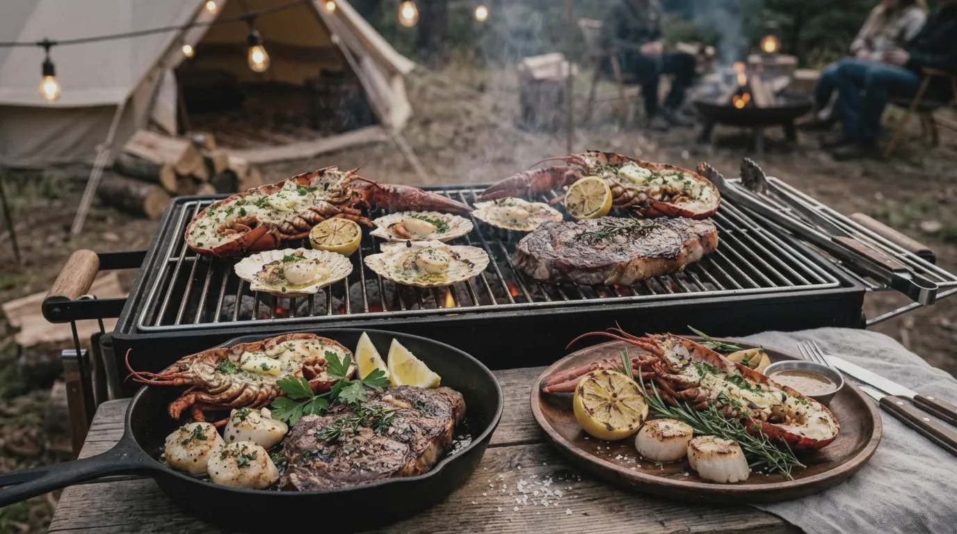 関門海峡の海の幸BBQ